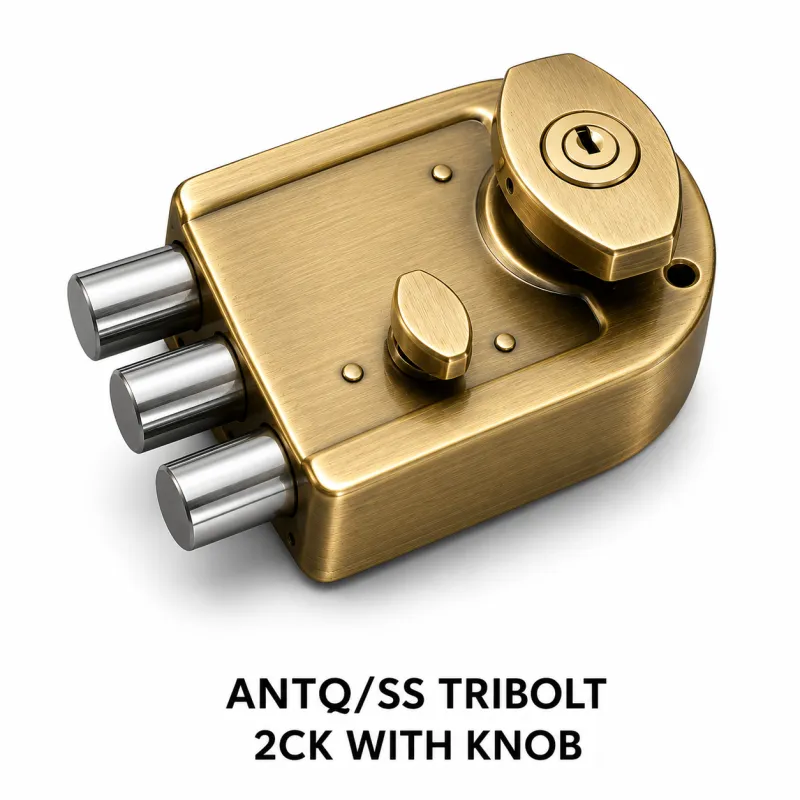 ANTQ/SS TRIBOLT 2CR WITH KNOB